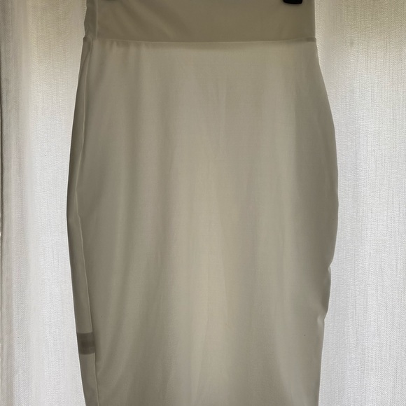 Sheer White Skirt - Picture 1 of 5